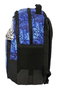 Mochila Escolar El Niño Roller Azul Negro 32 x 42 x 15 cm