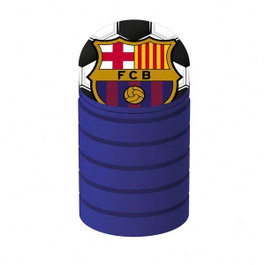 Cerdá Estuche Portatodo Silicona FC Barcelona Diseño 1-Diseño 2 Blanco
