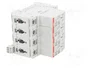 ABB OVR T1-T2 4L 12.5-275S P TS QS Limitador de sobretensiones Tipo 1+2 de 4 polos