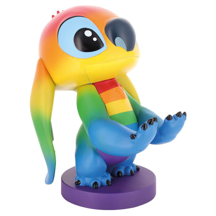 EXQUISITE GAMING Cable Guy Soporte Figura Rainbow Stitch Disney 20cm