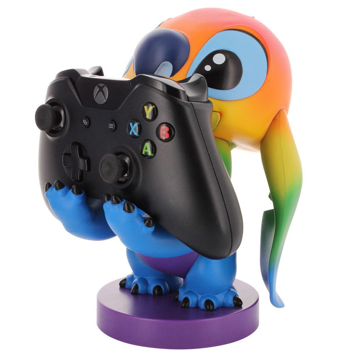 EXQUISITE GAMING Cable Guy Soporte Figura Rainbow Stitch Disney 20cm