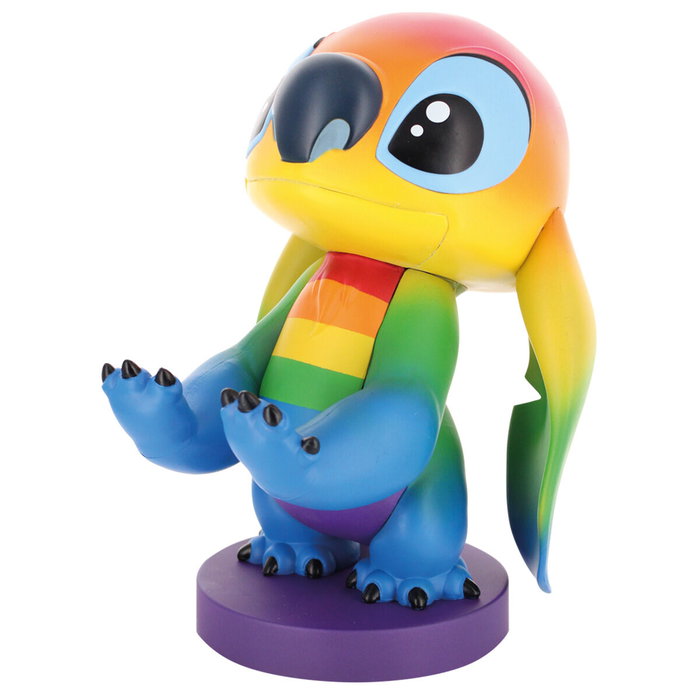 EXQUISITE GAMING Cable Guy Soporte Figura Rainbow Stitch Disney 20cm