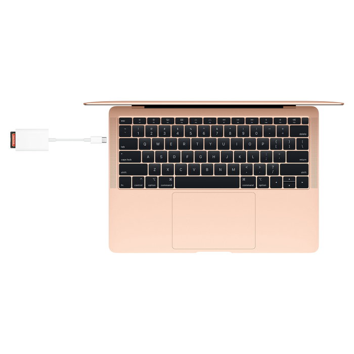 Apple Lector de tarjetas USB-C a SD Blanco MW653ZM/A