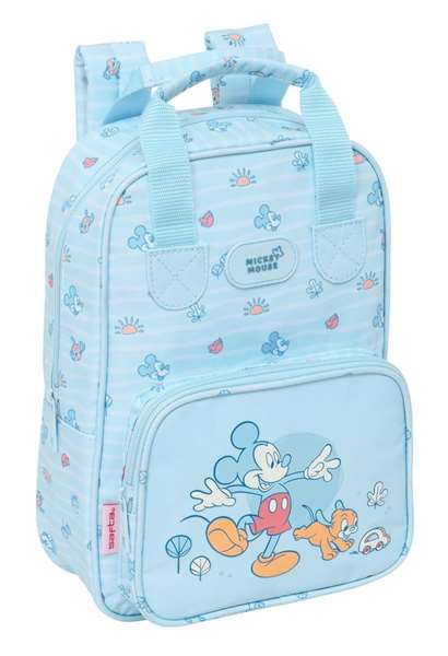 Mochila Infantil Mickey Mouse Clubhouse Baby Azul claro 20 x 28 x 8 cm