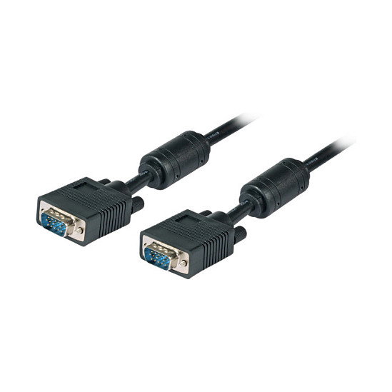 EFB Elektronik Cable VGA K5326SW.10V2 de 10 m, Negro EFB Elektronik Cable VGA K5326SW.10V2 de 10 m, Negro
