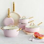 GreenPan Padova Reserve Set de 2 Sartenes 20+26cm Blush Pink