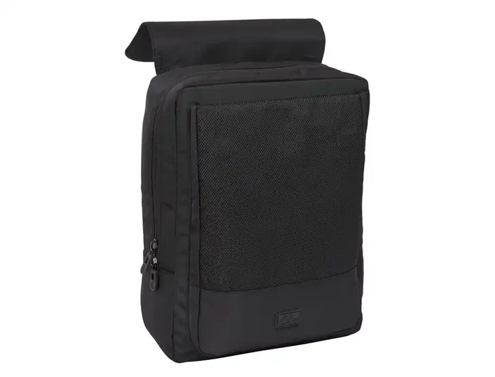 Safta Mochila Premium Real Madrid con Solapa para Portátil de 13,3'' y USB