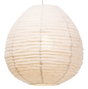 DKD Home Decor Lámpara de Techo de Yute Natural Crudo 55x55x60 cm