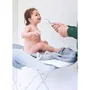 Beaba Reposapiés Camélé'O Light Mist para bebés, soporte de baño plegable y extraíble