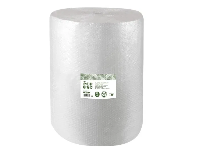 Liderpapel ecouse Plástico Burbuja 1x25m 30% Reciclado para Embalaje y Protección