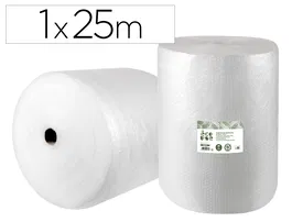 Liderpapel ecouse Plástico Burbuja 1x25m 30% Reciclado para Embalaje y Protección