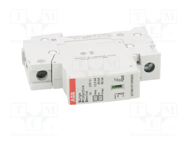ABB Limitador de sobretensiones Tipo 1+2 1 polo 80kA