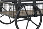 DKD Home Decor Consola Vintage Natural Negro 45 x 81 x 100 cm