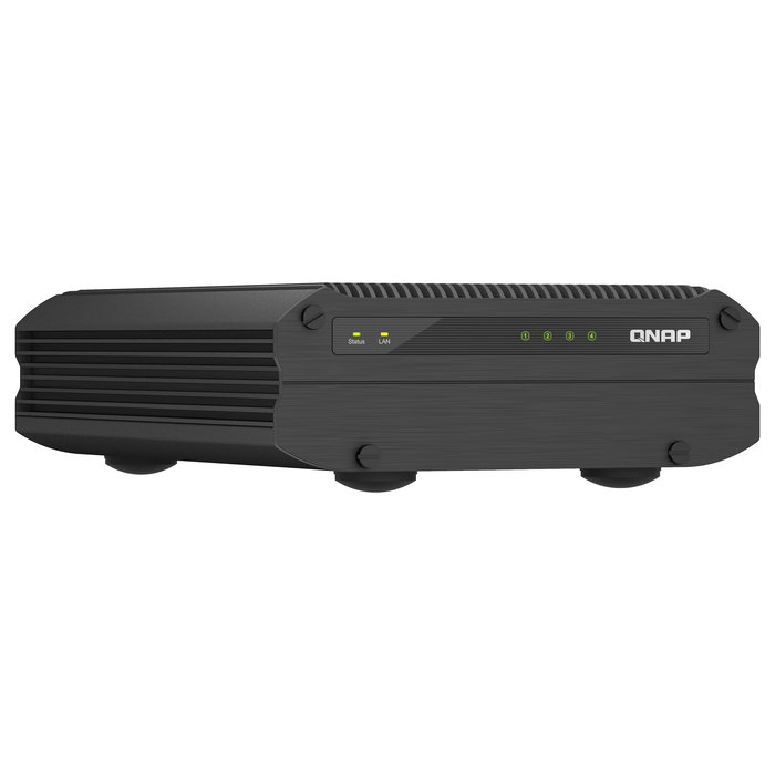 QNAP TS-i410X-8G 4-Bay Desktop NAS 8GB RAM Intel Atom x6425E 3GHz 4 Cores