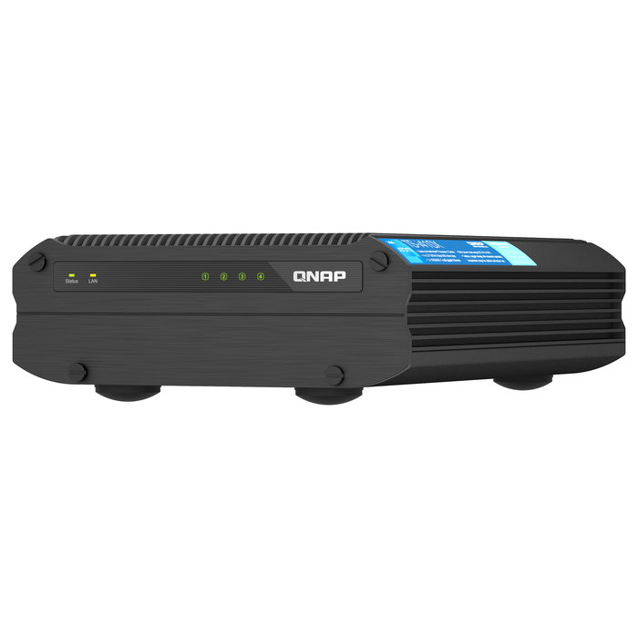 QNAP TS-i410X-8G 4-Bay Desktop NAS 8GB RAM Intel Atom x6425E 3GHz 4 Cores