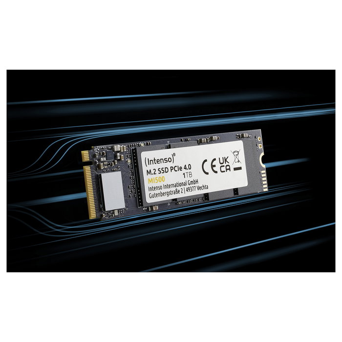 Intenso MI500 SSD 2TB M.2 2280 NVMe PCIe 4.0 x4, Lectura 5300MB/s, Escritura 4500MB/s