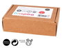 Innspiro Kit 4 Sellos Madera y 1 Tinta Rojo Madrid Lugares y Símbolos