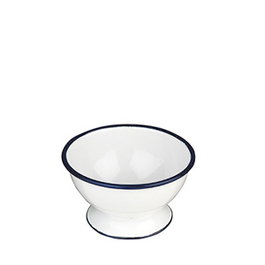 Ibili Set de 12 Bol con Pie de Acero Esmaltado 12x8 cm