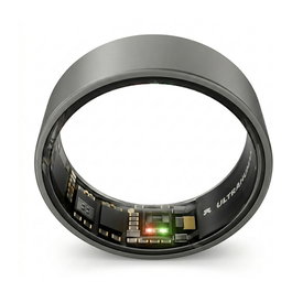 Ultrahuman Ring Air - Anillo inteligente para mujer y hombre - Seguimiento de sueño y fitness - Frecuencia cardíaca - Smartring Matte Grey Talla 8