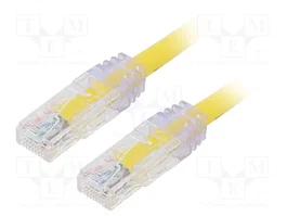 PANDUIT Patch cord Cat 6a U/UTP 1m amarillo