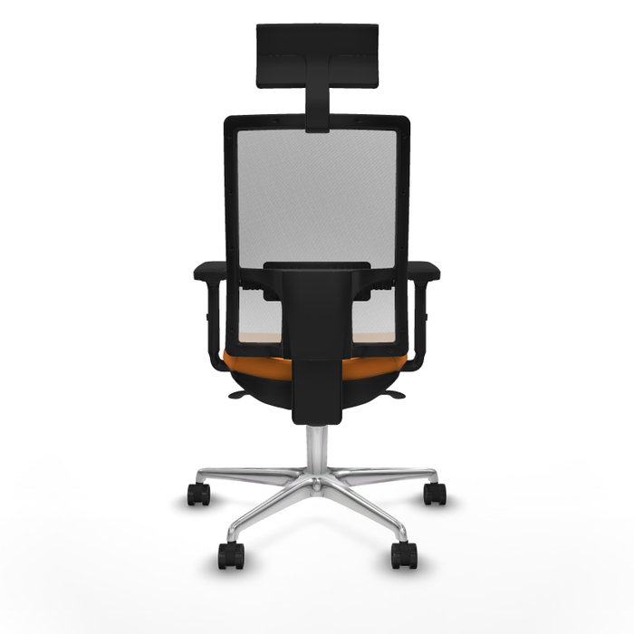 PIQUERAS Y CRESPO Silla de oficina Horna Naranja y Blanco PIQUERAS Y CRESPO Silla de oficina Horna Naranja y Blanco