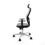 PIQUERAS Y CRESPO Silla de oficina Jorquera Gris y Blanco