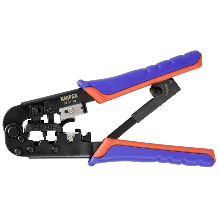 Knipex Alicate para entallar terminales Western 190mm
