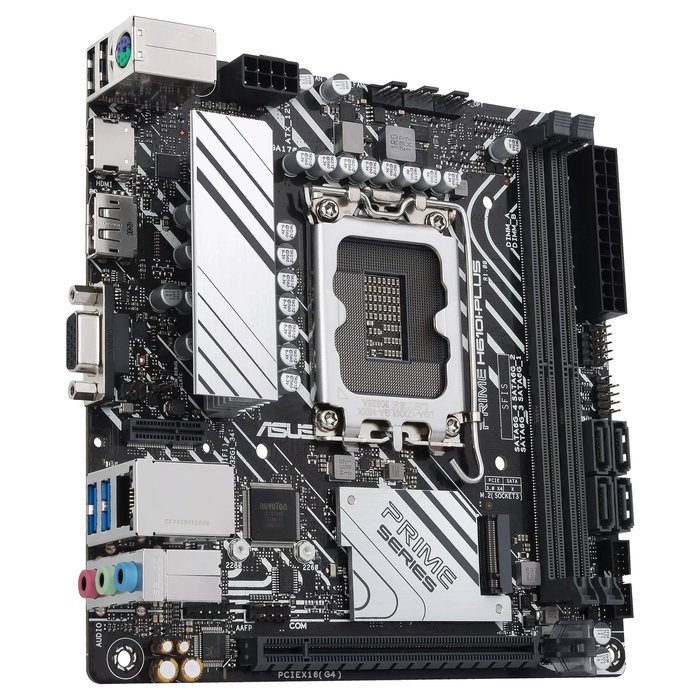 ASUS PRIME H610I-PLUS-CSM Placa Base, Intel LGA 1700, DDR5, mATX
