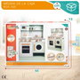 Color Baby Cocina de madera womax 60X30X83 cm