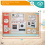 Color Baby Cocina de madera womax 60X30X83 cm