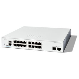Cisco CATALYST 1300 C1300-16T-2G Switch Gestionado L2/L3 16-Port GE 2x1G