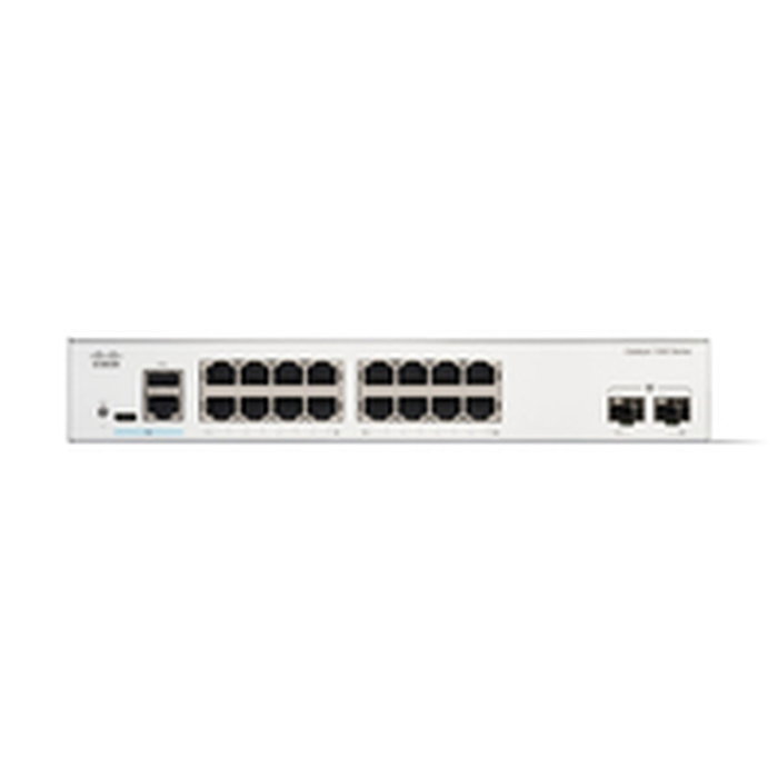 Cisco Catalyst 1300-16T-2G 16 Puertos Gigabit Ethernet y 2 SFP