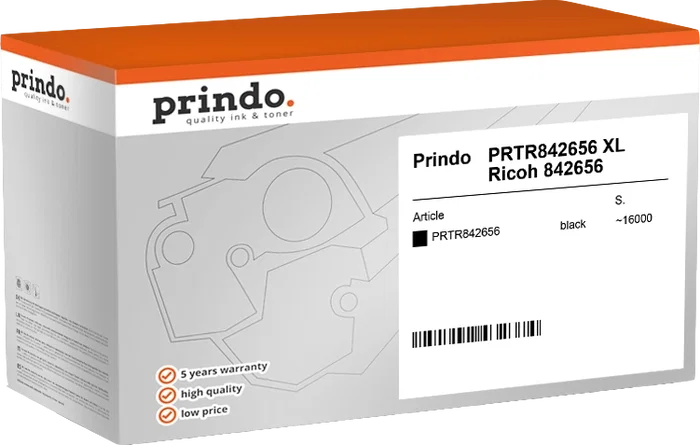 Prindo Classic Tóner Negro para Ricoh IM C320 y IM C320f Prindo Classic Tóner Negro para Ricoh IM C320 y IM C320f