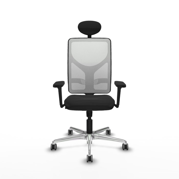 PIQUERAS Y CRESPO Silla de oficina Motilla con Mecanismo Sincro, Negro y Blanco PIQUERAS Y CRESPO Silla de oficina Motilla con Mecanismo Sincro, Negro y Blanco