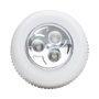 Je cherche une Idee Juego 3 Lámpara LED Presión Sin Cables Adhesivo Blanco 7cm