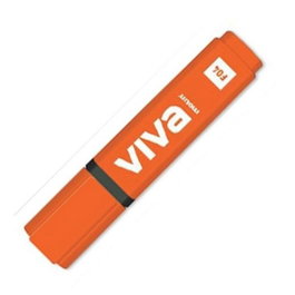 Molin Marcador Fluorescente Viva Naranja (Set de 10)