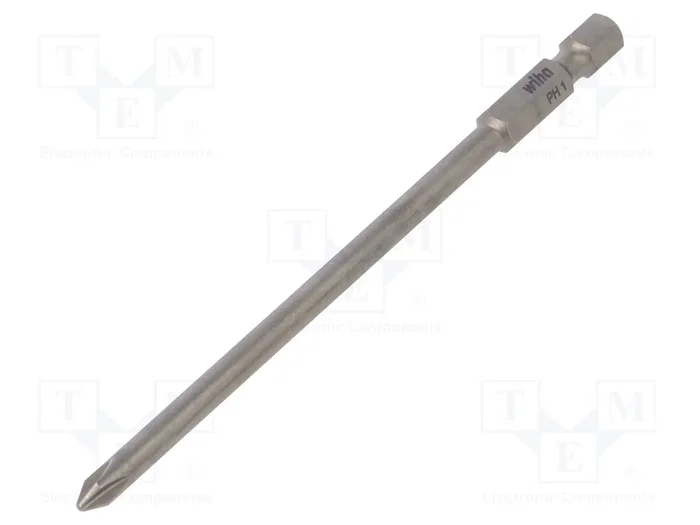 WIHA Punta de destornillador Phillips PH1 de 110 mm WIHA Punta de destornillador Phillips PH1 de 110 mm