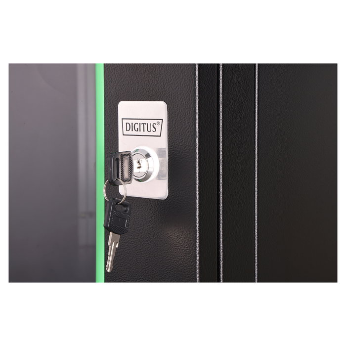 Digitus Bastidor de pared Dynamic Basic 7U 600x600mm Negro