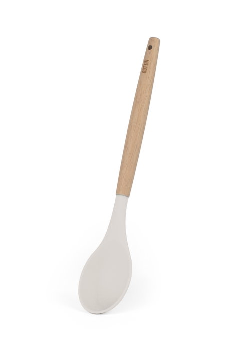 Inde Cuchara Soft M de Madera para Cocina - 35.5 cm de Largo, 6.4 cm de Ancho, 2.9 cm de Alto (24 Unidades)