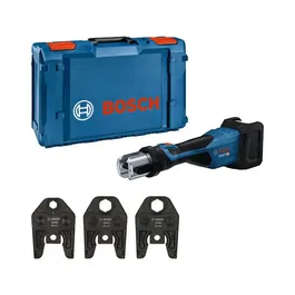 Bosch Professional Kit Crimpadora Hidráulica GPT 18V-32 32 kN con RFz 12/16/20, AAAUR44839, Sin Batería/Cargador, en XL-Boxx