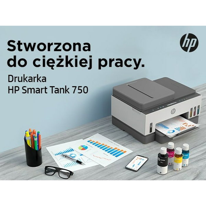 HP Smart Tank 750 Duplex ADF USB LAN WiFi