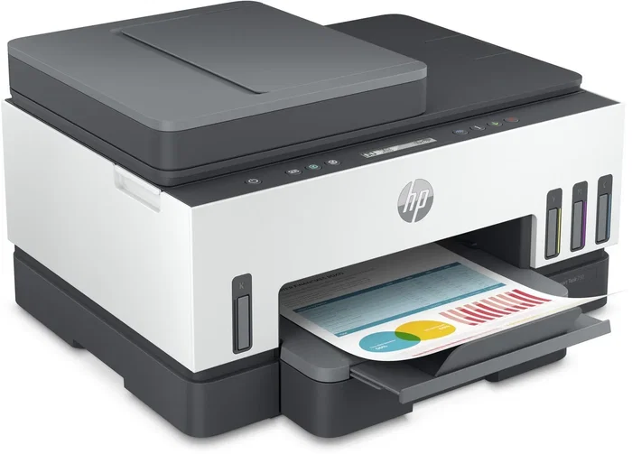 HP Smart Tank 750 Duplex ADF USB LAN WiFi Blanco y Gris HP Smart Tank 750 Duplex ADF USB LAN WiFi Blanco y Gris