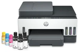 HP Smart Tank 750 Duplex ADF USB LAN WiFi Blanco y Gris