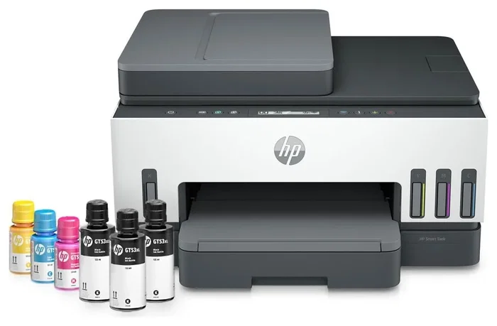 HP Smart Tank 750 Duplex ADF USB LAN WiFi Blanco y Gris HP Smart Tank 750 Duplex ADF USB LAN WiFi Blanco y Gris