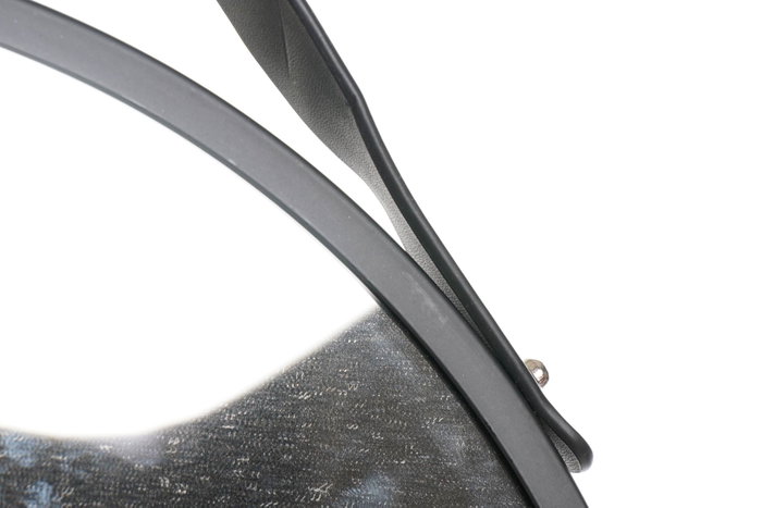 DKD Home Decor Espejo Metal PVC Negro 40x40x2 cm DKD Home Decor Espejo Metal PVC Negro 40x40x2 cm