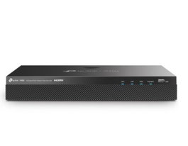 TP-LINK VIGI NVR2016H-16MP Grabador de Video en Red PoE+ de 16 Canales, 4K HDMI, Decodificación 16MP, H.265+, Negro