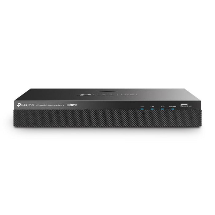 Tp-link Vigi grabador IP rack 02 HDD 16 canales PoE
