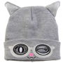 Sensly Gorro Infantil Superhéroe-Gato con Antifaz Talla Única El borde al desdoblarse se convierte en antifaz