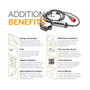 Juice Technology JUICE BOOSTER 2 Cargador Vehículo Eléctrico 1,4 - 22 kW Cable 3,1 Metros (anthrazit/schwarz)