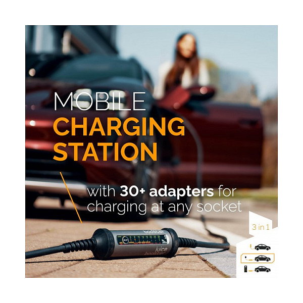 Juice Technology JUICE BOOSTER 2 Cargador Vehículo Eléctrico 1,4 - 22 kW Cable 3,1 Metros (anthrazit/schwarz)